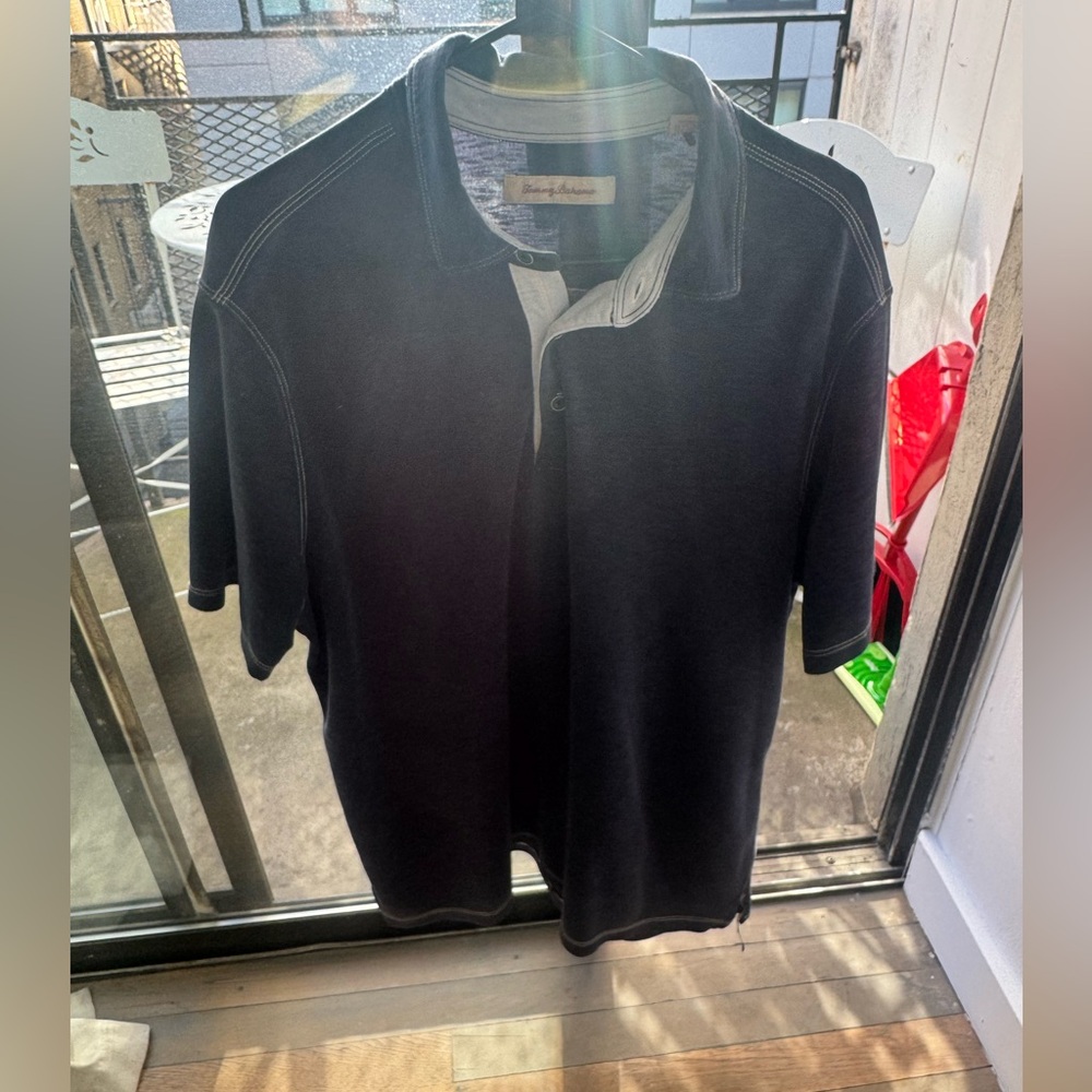 Tommy Bahama Navy Polo XL